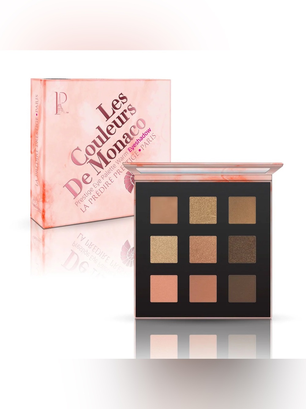 Les Couleurs De Monaco Neutral Eyeshadow Palette - Warm Tones